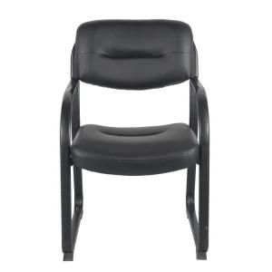 Modern Office Metal Chair for Home with Vinyl Upholstered in Different Color