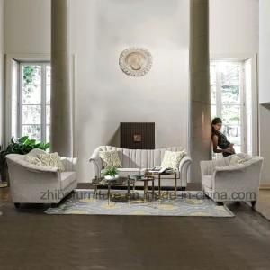 Contemporary Elegant Design Beige Home Furniture 123 Fabric Sofa