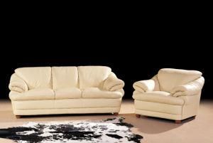 Modern Furniture Leather Living Room Sofa with Real Leather