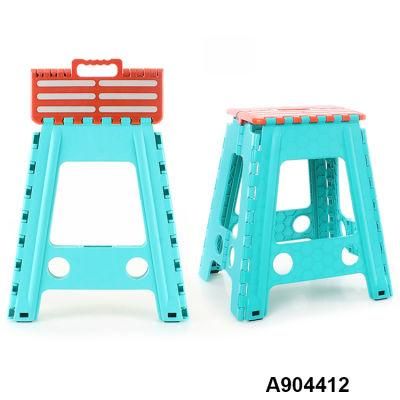 Multi Color Customized Household Portable Folding Plastic Stool