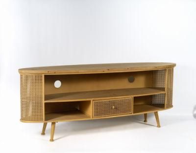 Providing Living Room Wooden Cabinet Furniture with Unique Design