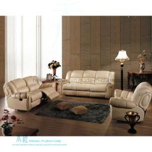 Modern Leather Recliner Sofa Set for Home Theater (DW-11S)