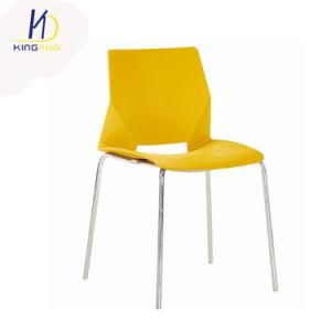 Modern PP Metal Legs Chairs Plastic Dining Room Chair