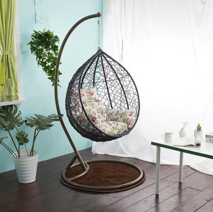 Garden Furniture Rattan Hanging Chair Rest Hammocks Patio Swings