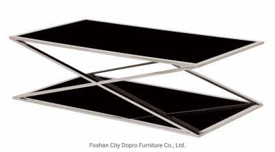 Wholesale Simple Style Metal Frame Coffee Table for Home Furniture