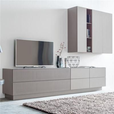 Customized Design TV Wall Cabinet Living Room Furniture TV Stand Eco-Friendly Low TV Cabinet MDF TV Cabinet