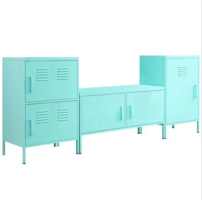 Modern Steel Living Room Furniture Hot Sale TV Stand Cabinet