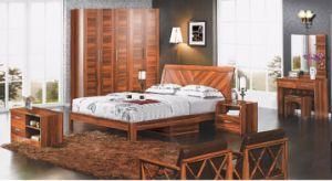 Wooden Melamine Home Furniture / Bedroom Furniture Set (2116)
