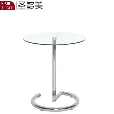 Modern and Practical Transparent Small End Table