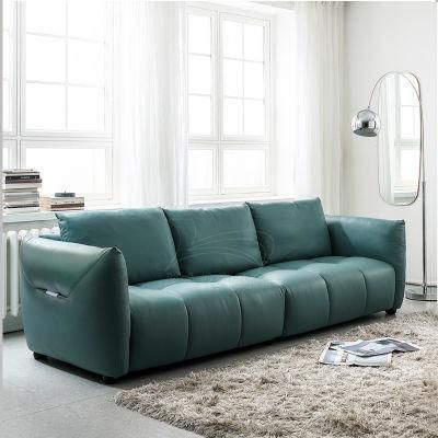 Real Leather Couches Contemporary Sofas Modern Upholstered Home Furniture Fabric Lounge Seating for Living Room 8106