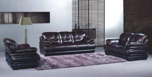 Living Room Sofa for Home Furniture Leather Sofa