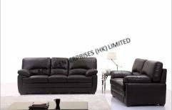 PVC Black Home Furniture Modern Sofa