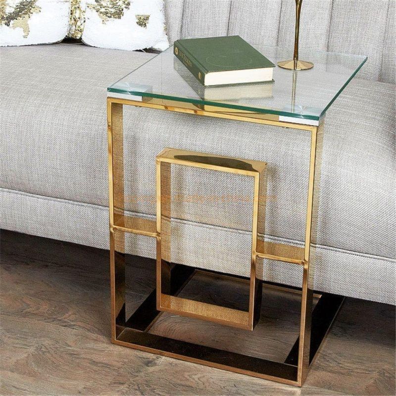 One Piece Metal Base Dining Table Transparent Acrylic Pictures Office Center Table Trunk Coffee Shop Table