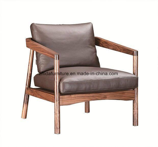 New Design Leather and Fabric Arm Chair Mc1501