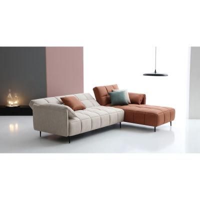 Wholesale Market Fabric Armrest Modern Home Furniture Sofa Beds for Living Room