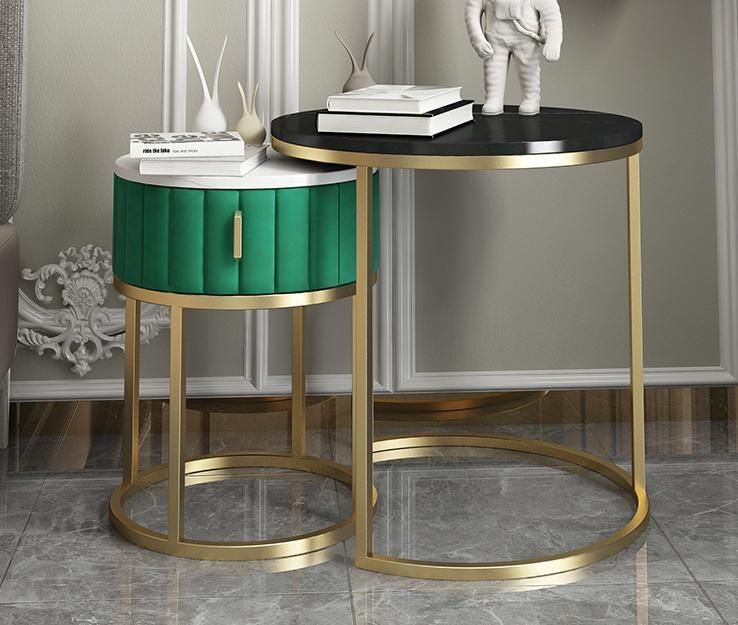 Tray Small Round Table Modern Metal Black Folding Round Coffee Table Side Table