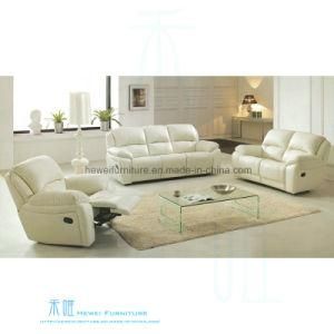 Modern Leather Recliner Sofa for Home Theater (DW-6007S)
