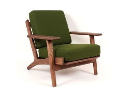Hans Wegner Plank 1 Seater Wooden Frame Sofa Chair