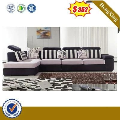 Modern Style Exquisite Workmanship Corner Hotel Furniture Fabric Sofa Set