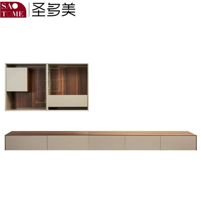 Modern New Design Can Store Wooden Living Room TV Cabinet and Floor Cabinet