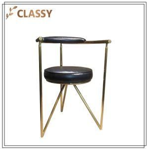Leather Coffee Shop Furniture Modern Armchair
