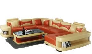 Latest Designs Home Use Living Room Furniture U Shaped Sectional Sofa