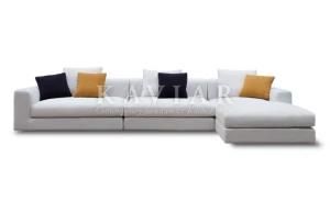 Modern Living Room Cushion Fabric Sofa (DV100)
