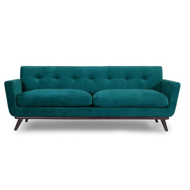 Jakie Velvet Sofa 3 Seater