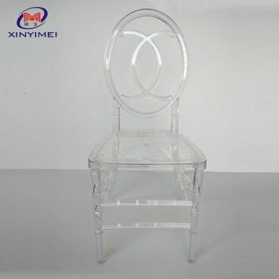 Low Price Clear Ice Resin Chiavari Chair Resin Colorful Wedding Plastic Chiavari Chair