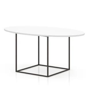 Metal Leg Modern Wooden Coffee Table