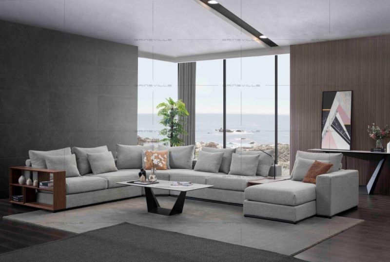 Hot Sale New Sectional Fabric Sofa Modern Upholstered Sofa Set Living Room Furniture in High Quality New Design