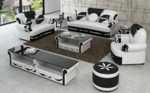 Latest Design Living Room Leather Sofa Set 3 2 1 Seat Luxury Leather Sofa Living Room Furniture
