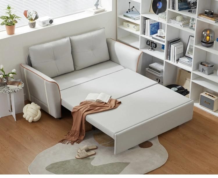 Linsy Blue Extension 2 Seater Sleeping Sofa Beds G013