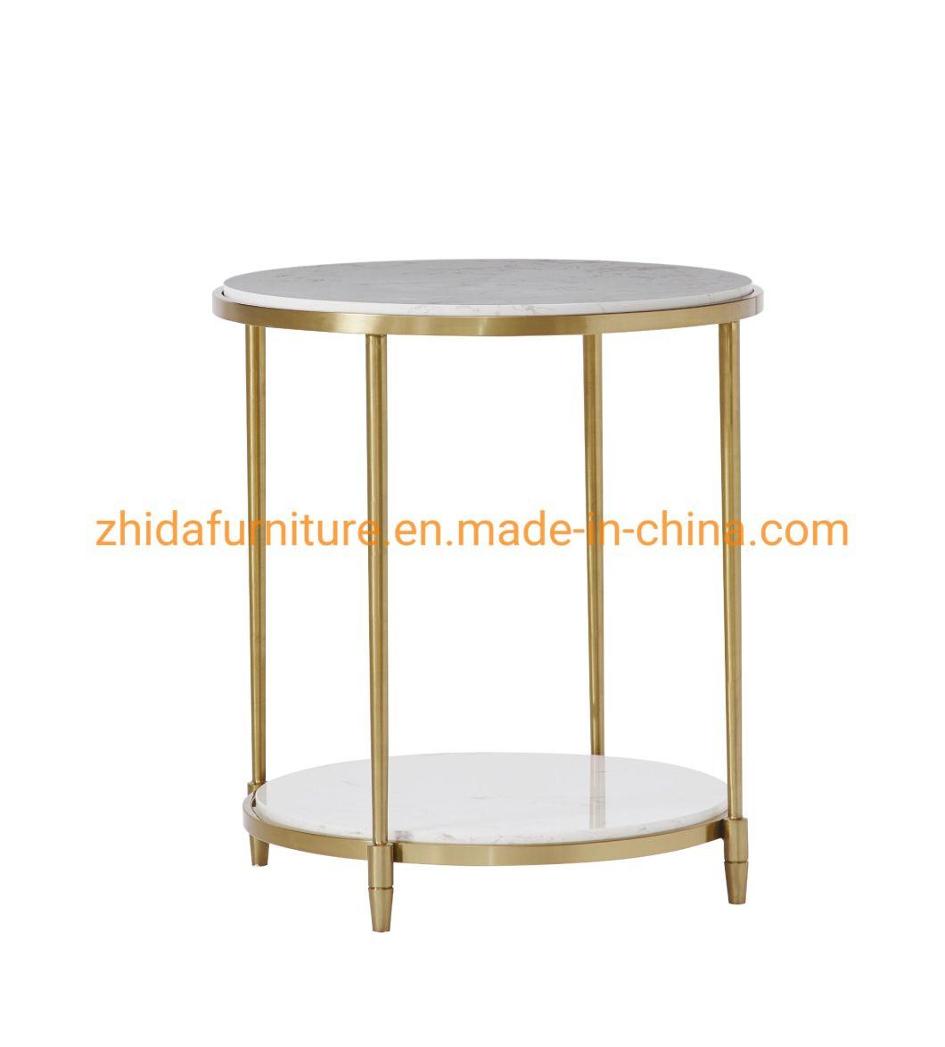 Chinese Contemporary Style Classic Marble Coffee Table Side Table
