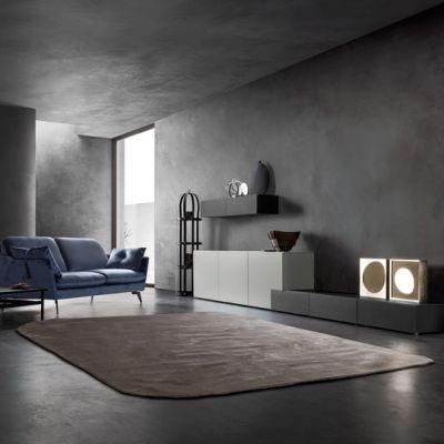 Home Living Room MDF Double Door TV Cabinet