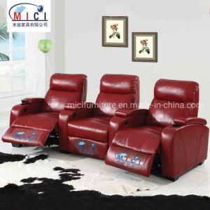Modern Office Home Living Room Furniture Recliner Genuine Leather Sofa