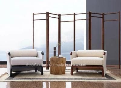 Hotsale Wood Living Room Arm Chair (S6083A)