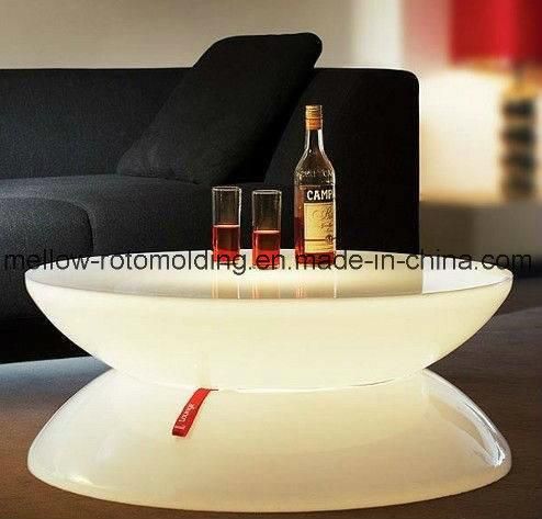 Rotational Molded Plastic Moon Coffee LED Table