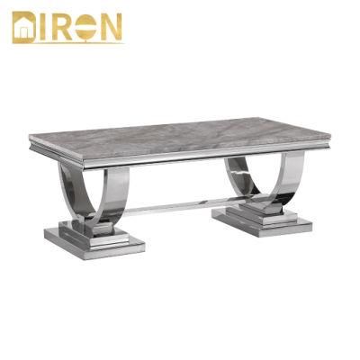 China Factory Stainless Steel Home Hotel Furniture Coffee Tea Center Table