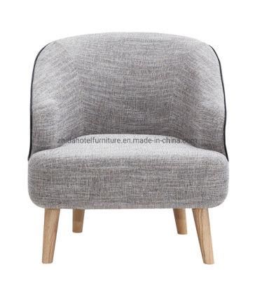 Japan Style Teak Wood Living Room MID Back Leisure Living Room Chair
