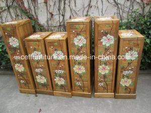 Chinese Country Wooden Old Vintague Art Drawer Cabinet