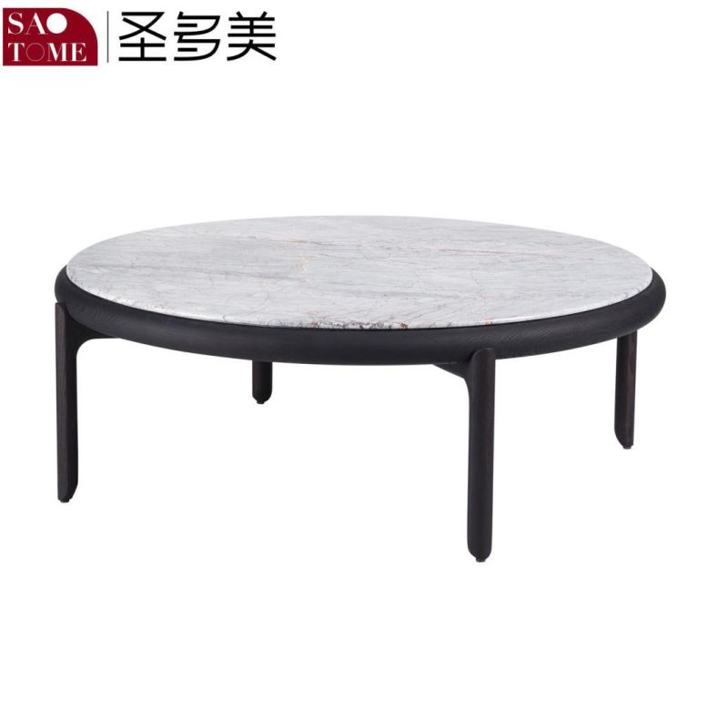 Modern New Design Living Room Furniture Rock Board Square Tea Table