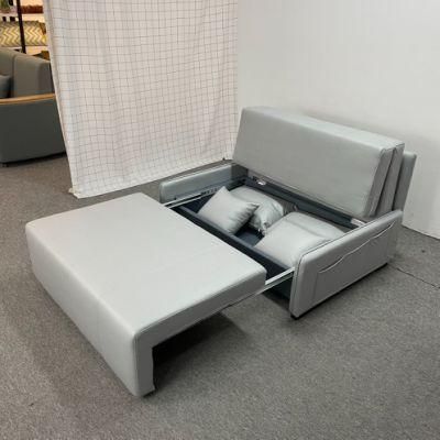 Small Apartment Without Armrests Multifunctional Fabric Sofa Storage Sofa Bed