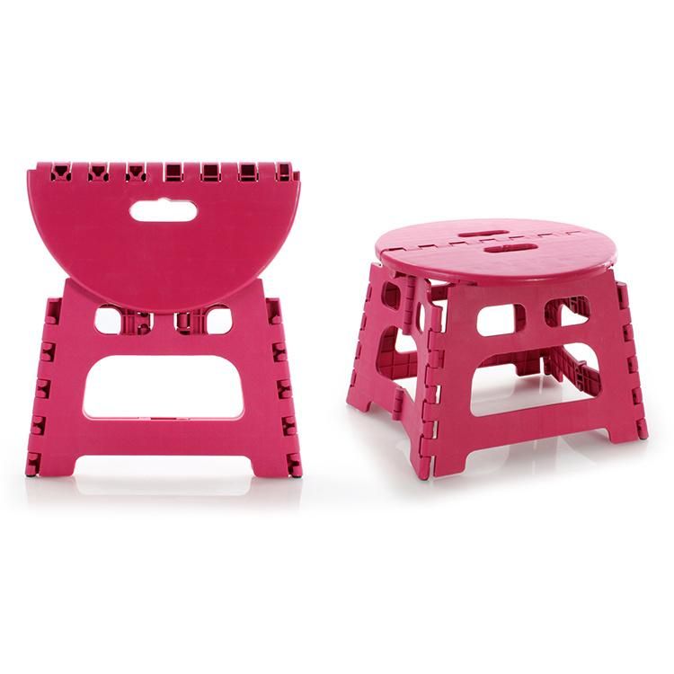 a Circular Folding Stool for Children