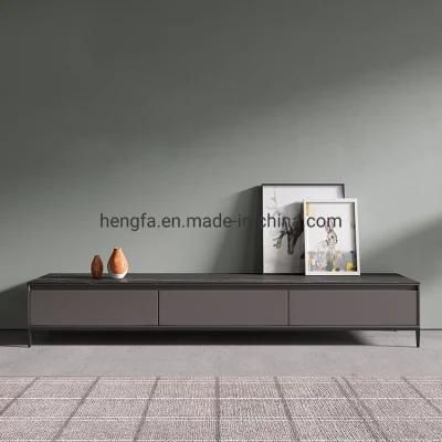 Industrial New Modern Coffee Table and TV Cabinet Set Metal TV Floor Stand