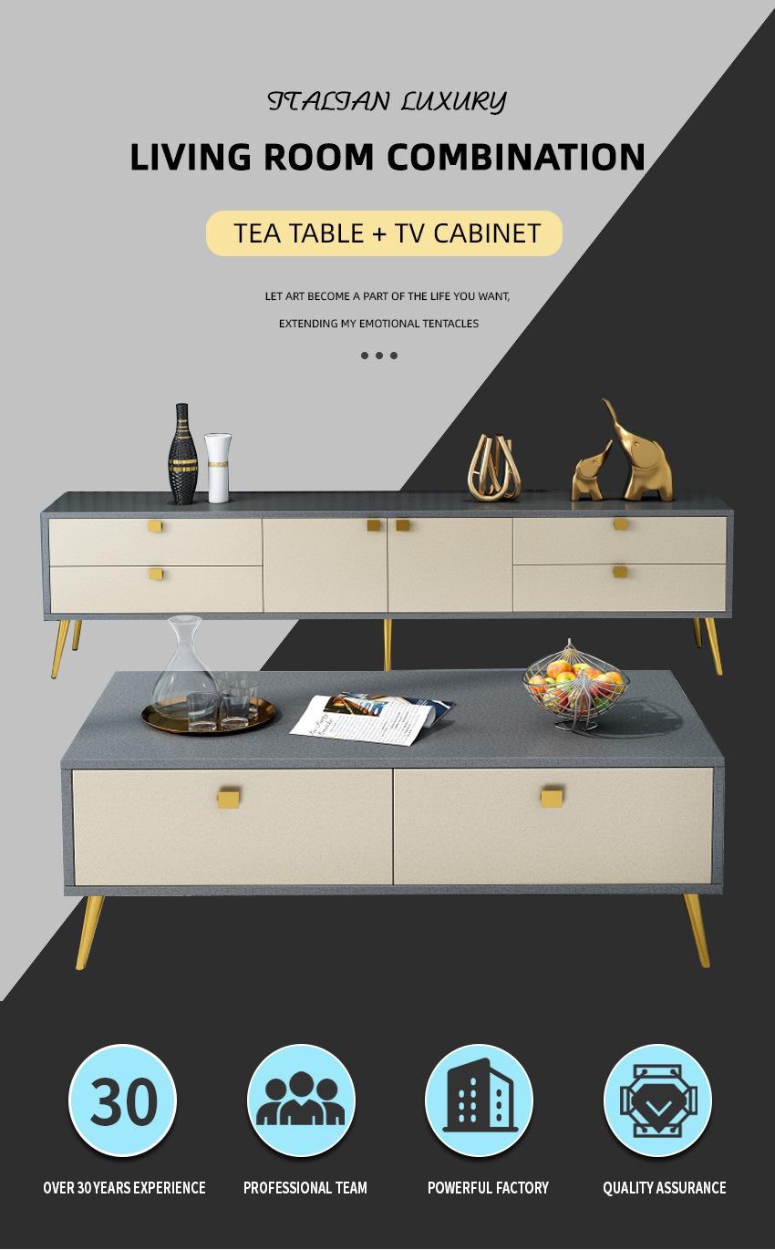 Modern Luxury Chrome Furniture Legs Coffee Tea Table TV Cabinet Stand