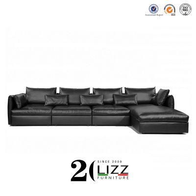 Italian Home Modern Designer Leather Sofa