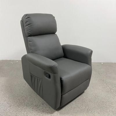 Jky Furniture Leather High Adjustable Manual Recliner Chair