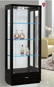 MDF Living Dining Room Liquor Wine Display Cabinet with Shelf Modern Home Furniture