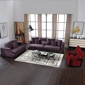Living Room Modern 4+2 Fabric Sofa